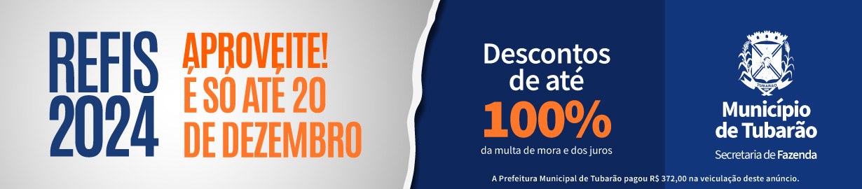 Refis 2024 - banner_Portal Info Sul - 1230x270