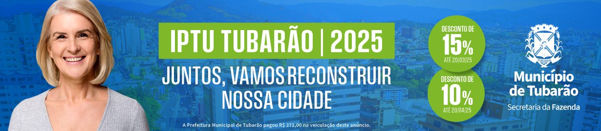 IPTU 2025 - banner - 2 etapa_Portal Info Sul - 1230x270