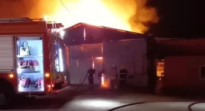 Foto: Bombeiros Voluntários de Jaguaruna